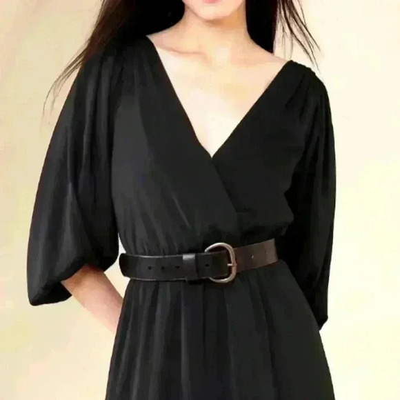 BANANA REPUBLIC BLOUSON MAXI DRESS - Picture 2 of 6